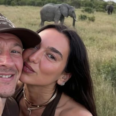 Dua Lipa revela viagem à África do Sul com o noivo durante férias