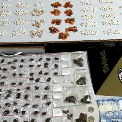 Dupla é presa com maconha, skank, cocaína e 951 pedras de crack em Montes Claros