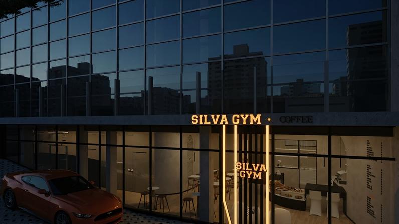 Imagem do projeto da Silva Gym no Vale do Sereno