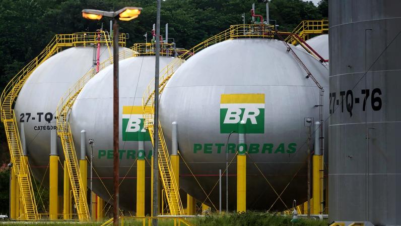 Imagem da refinaria Gabriel Passos, em Betim