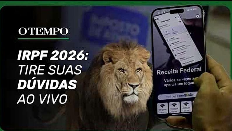 IRPF 2026: O TEMPO faz live no Youtube para esclarecer dúvidas