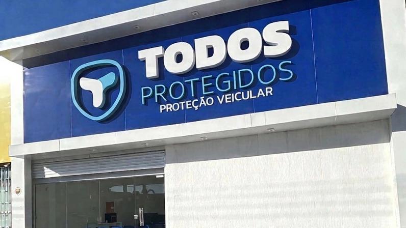Unidade da Todos Protegidos, ramo de proteção veicular da Todos Empreendimentos, do Cartão de Todos.