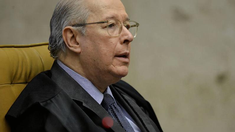 O ministro Celso de Mello, durante abertura do terceiro dia de julgamento sobre a validade da prisão em segunda instância no Supremo Tribunal Federal (STF)