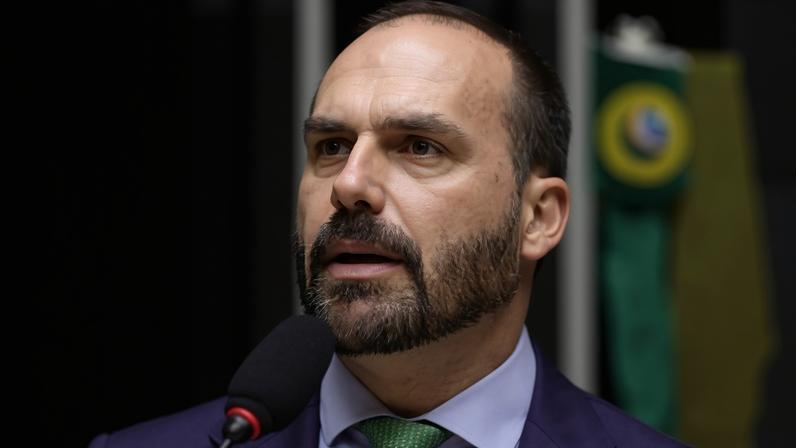 Eduardo Bolsonaro e Tabata Amaral