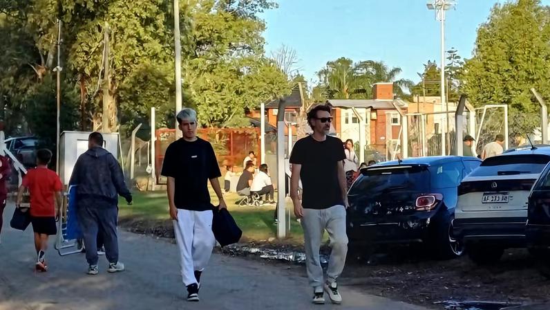 Filho de Eduardo Domínguez está em período de avaliação na base do Atlético — Foto: Arquivo/Reprodução