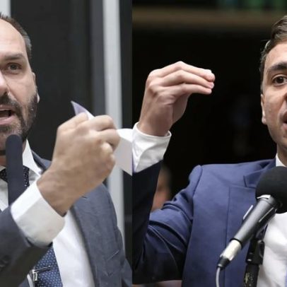 Eduardo Bolsonaro e Nikolas Ferreira voltam a desentender-se após trégua
