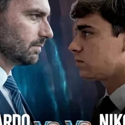 Eduardo usa atrito com Nikolas para pedir votos no exterior