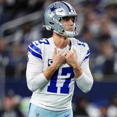 Cowboys renovam com o kicker Brandon Aubrey por quatro anos e US$ 28 milhões