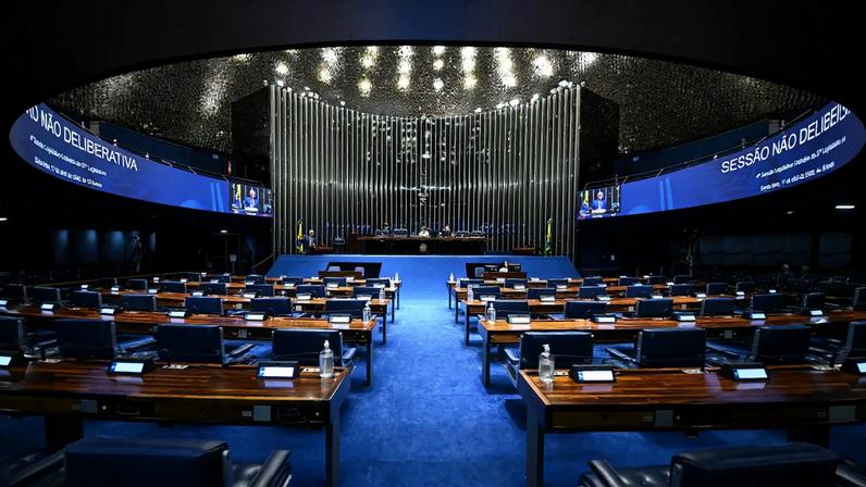 Plenário do Senado: Casa ganha protagonismo na disputa política de 2026 (Foto: Edilson Rodrigues/Agência Senad)