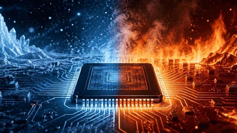 Eletrônicos que operam do zero absoluto até 500 °C