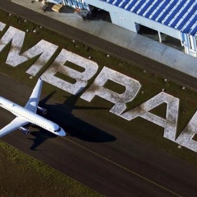 Embraer registra US$ 32,1 bi em pedidos, alta de 22%