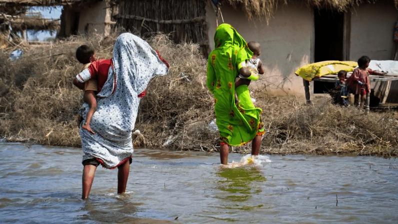 O Sul da Ásia e a África Subsaariana concentram os maiores números de pessoas pobres vivendo em regiões afetadas por riscos climáticos: 380 milhões e 344 milhões, respectivamente