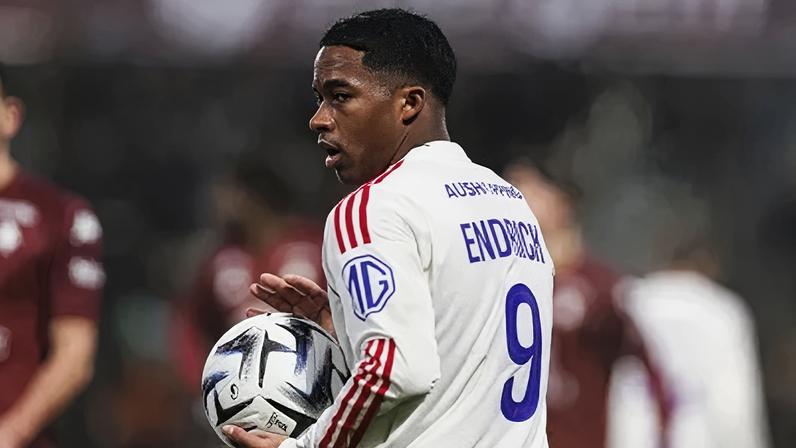 Endrick, atacante do Lyon