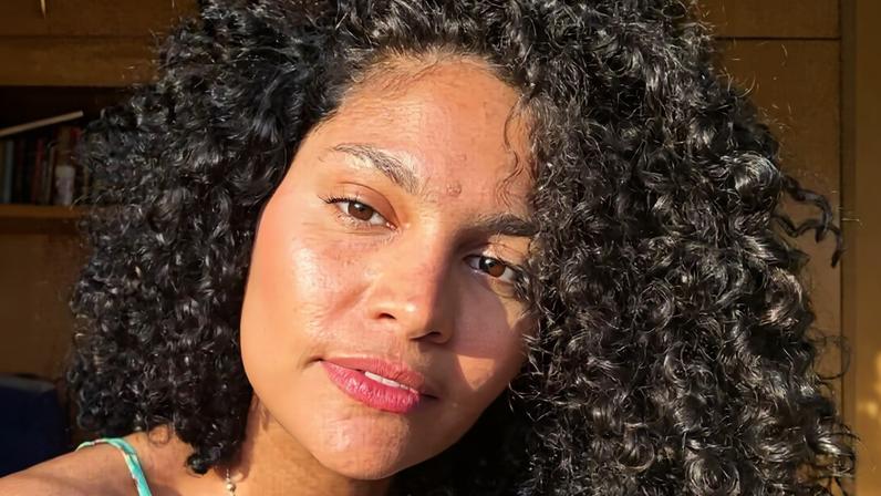 A atriz Bárbara Reis