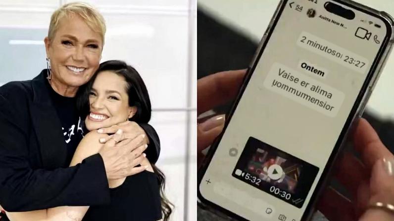 Xuxa, Juliette e o grupo secreto no WhatsApp