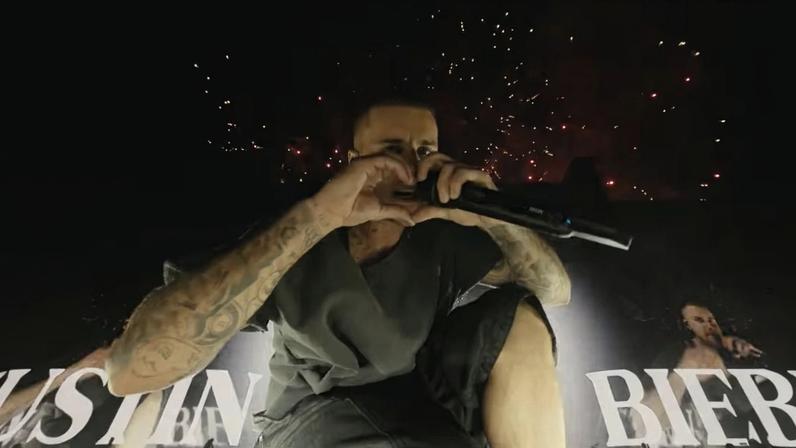 Justin Bieber durante primeiro fim de semana do Coachella 2026
