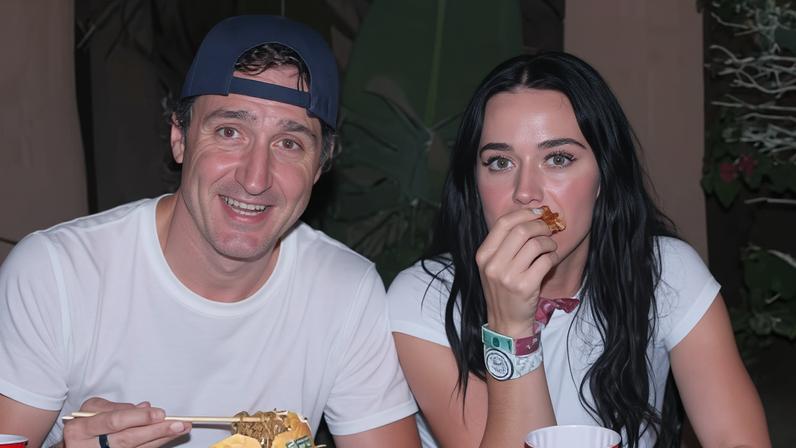 Kate Perry curte Coachella com Justin Trudeau