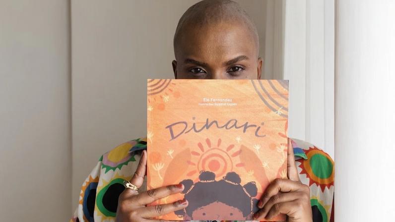 Éle Fernandes lança livro infantil 'Dinari'