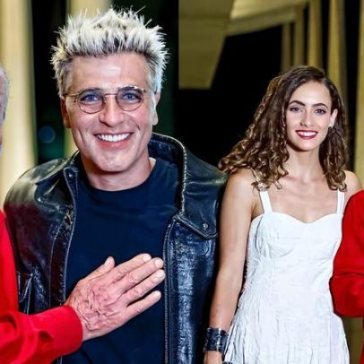 Lula recebe Bruno Gagliasso e Rômulo Estrela para exibição de filme sobre SUS