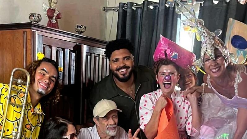 Paulo Vieira no Retiro dos Artistas