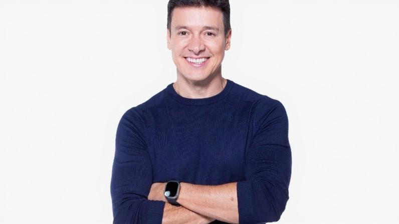 O apresentador Rodrigo Faro
