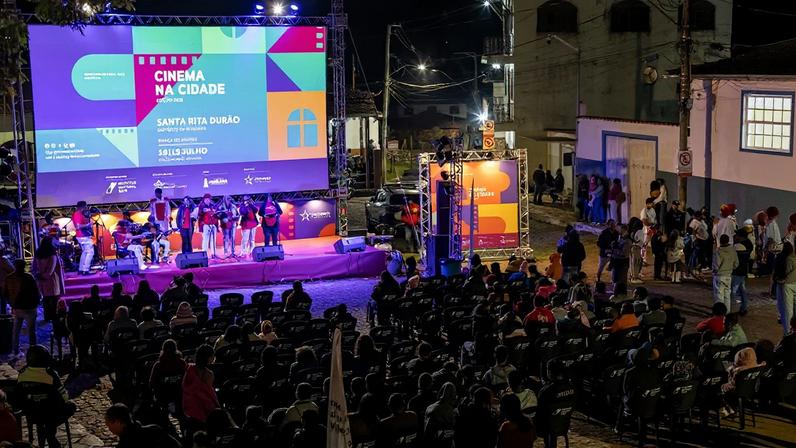 Programação realizada em julho de 2025, no distrito de Santa Rita Durão