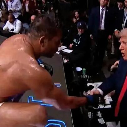 Trump elogia Borrachinha após vitória no UFC