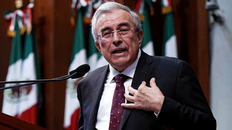 Foto de 2022 do governador de Sinaloa, Rubén Rocha Moya. (Foto: Juan Carlos Cruz/EFE/ARQUIVO)