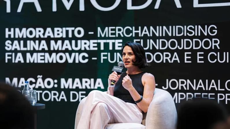 Alix Morabito, Chief Merchandising Officer na Galeries Lafayette — Foto: Cortesia de RioFW
