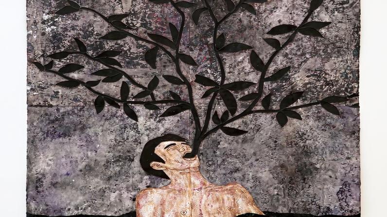 Felipe Baeza, *Ahuehuete*, 2018 The Lumpkin-Boccuzzi Family Collection. © Felipe Baeza. Courtesy Maureen Paley, London; kurimanzutto, Mexico City/New York.