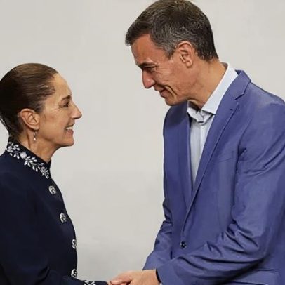 Sheinbaum nega crise diplomática com Espanha após controvérsia sobre conquista