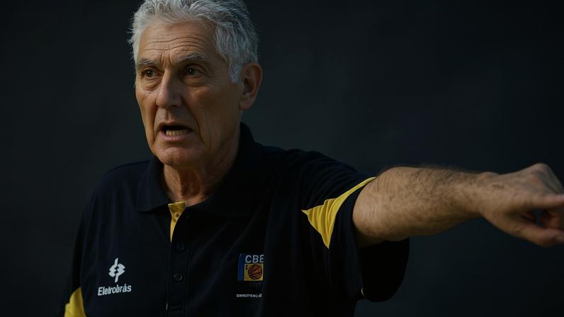 Brasília (DF), 28/04/2026 - FOTO DE ARQUIVO - Moncho Monsalve, lenda do basquete espanhol e ex-técnico da seleção brasileira. Foto: CBB/Divulgação