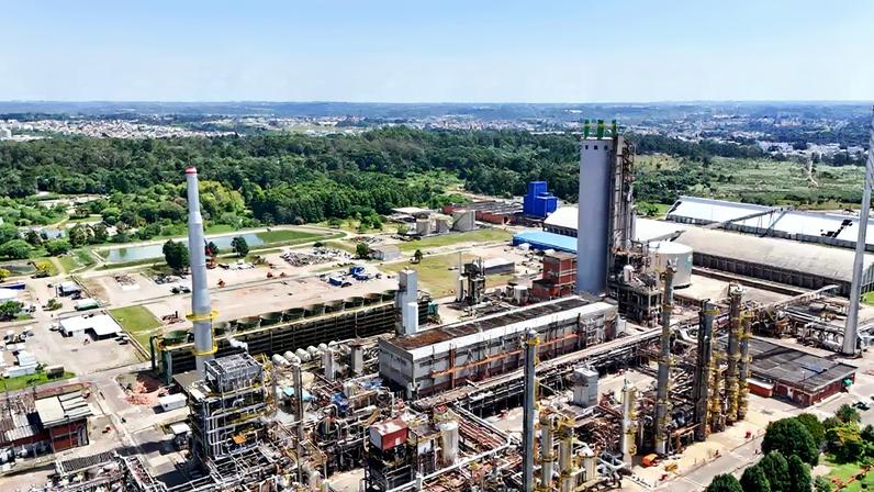 Fábrica de fertilizantes da Petrobras no Paraná