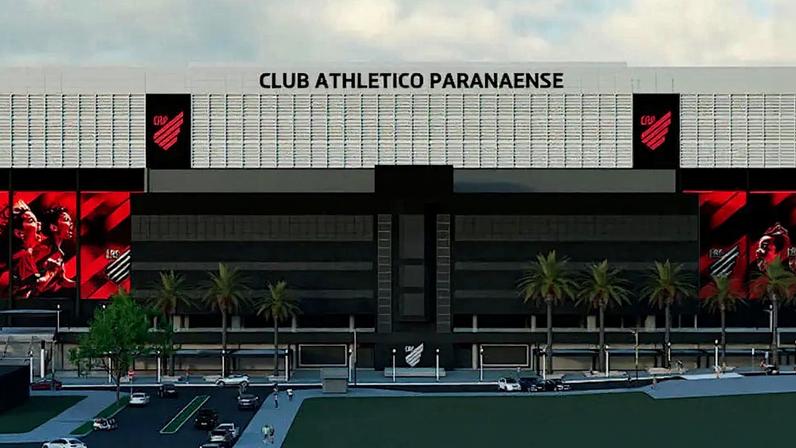 Ligga Arena da Baixada Athletico. (Foto: Divulgação/Athletico)