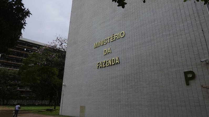 Brasília (DF), 10/04/2023 - Fachada do ministério da Fazenda.