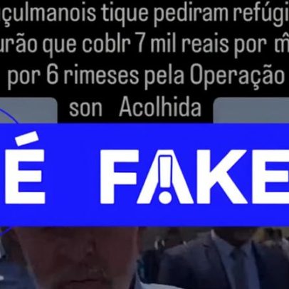 Falso: Lula não ofereceu R$7 mil e moradia a refugiados muçulmanos