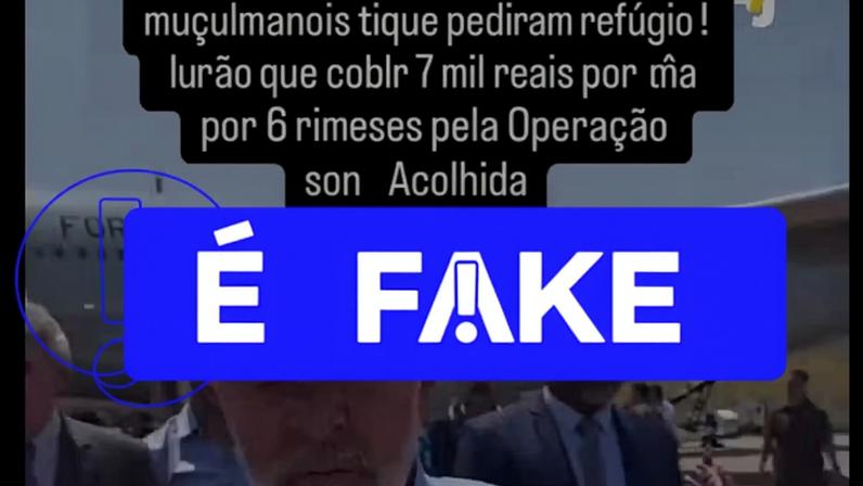 Governo não concede benefícios com base em nacionalidade ou religião — Foto: g1