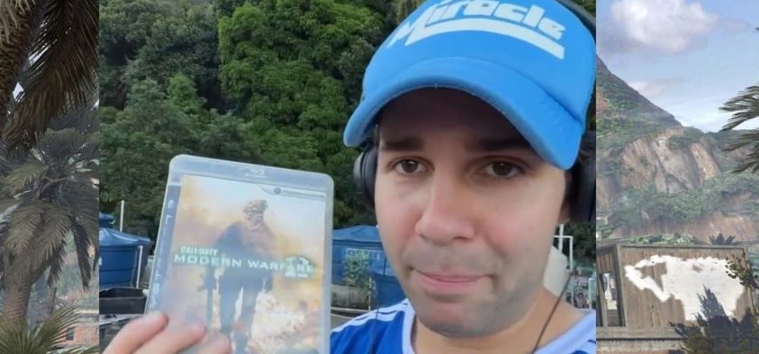 Youtuber gringo vem ao Brasil e joga COD MW2 em favela: 'Estou no mapa'