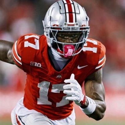 Titãs selecionam Carnell Tate, WR da Ohio State, na 4ª posição do draft