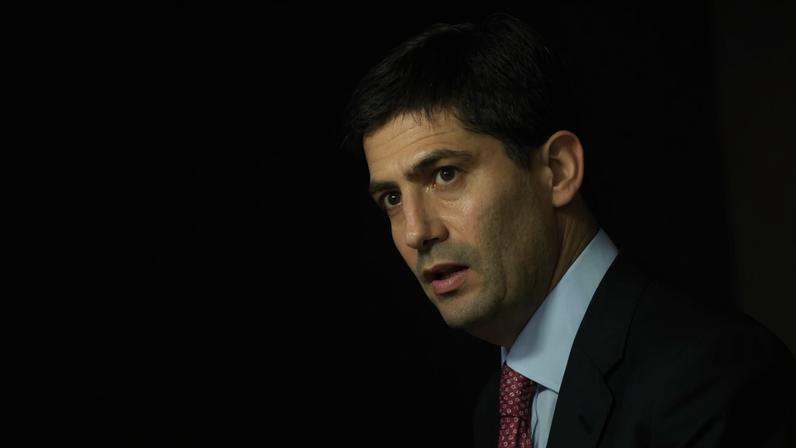 O financista e executivo do setor bancário Kevin Warsh, indicado por Trump para a presidência do Fed no final de janeiro (Foto: WILL OLIVER/EFE/EPA)