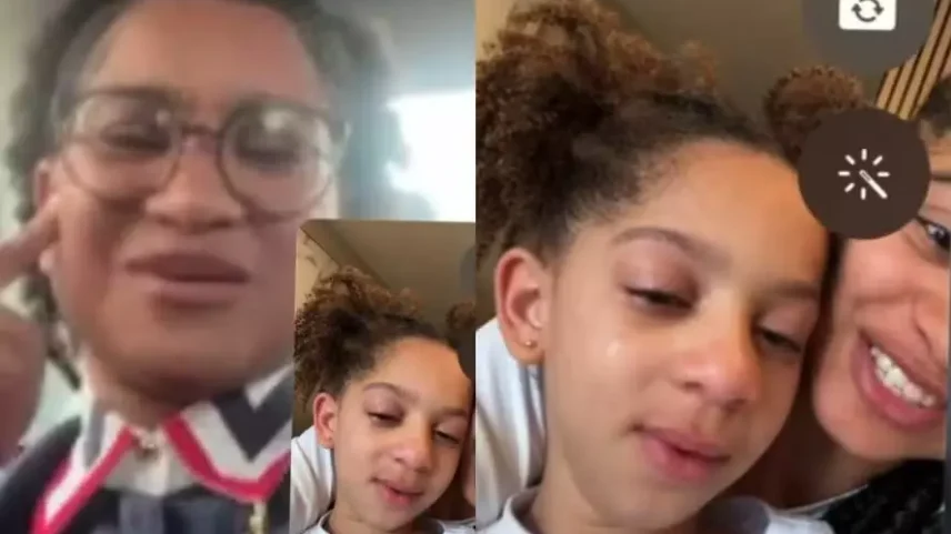 Filha de sister do BBB 26 emociona ao rever a tia e reação viraliza: “muita saudade”