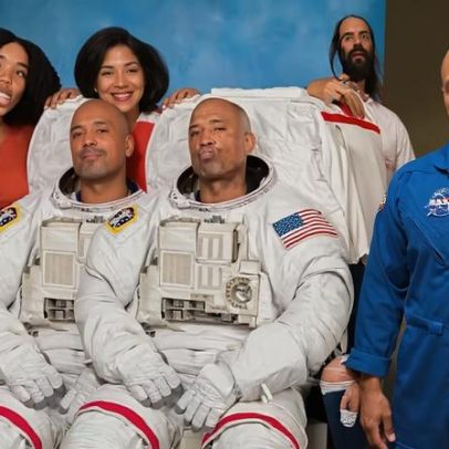 Filha de astronauta da Artemis II viraliza ao dançar em homenagem ao pai