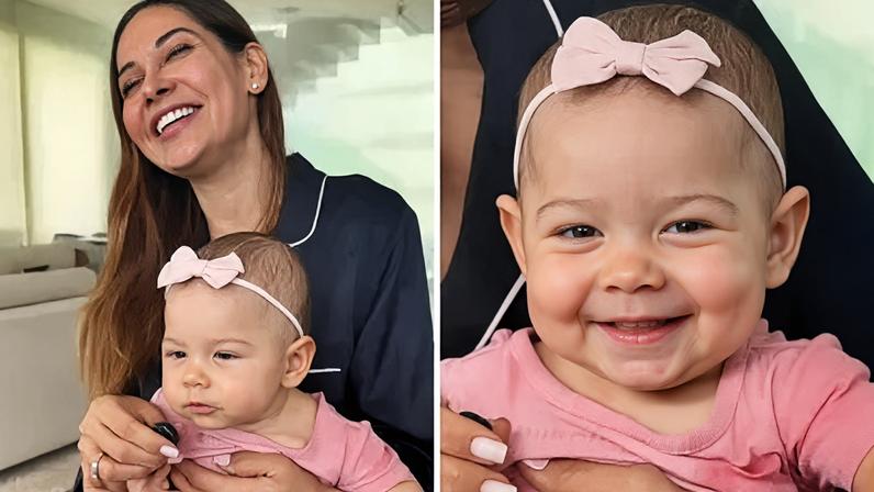 Maíra Cardi mostra introdução alimentar da filha
