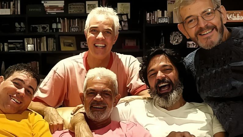 Bruno Mazzeo lamenta morte do irmão, Duda Anysio