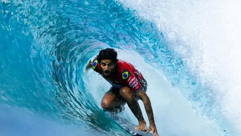Classificado em Bells Beach, Filipe Toledo em ação na WSL (Foto: Divulgação/WSL)