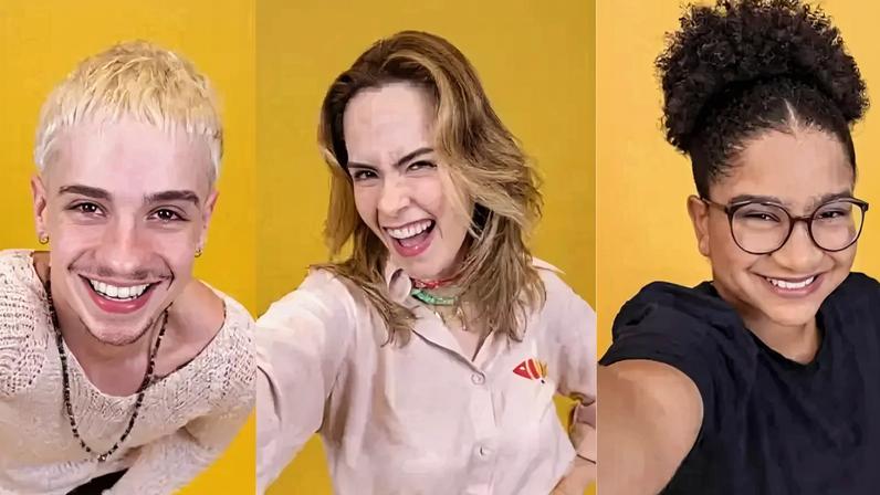 Juliano, Ana Paula e Milena antes de entrar no BBB 26 (Globo/Divulgação)