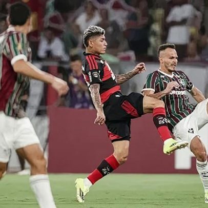 Fluminense e Flamengo duelam pelo topo do Brasileirão