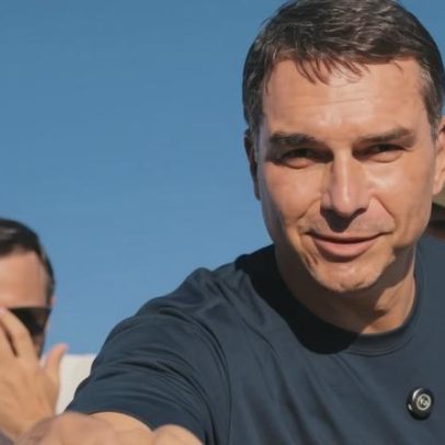Flávio Bolsonaro apoia Zema após ação de Gilmar Mendes