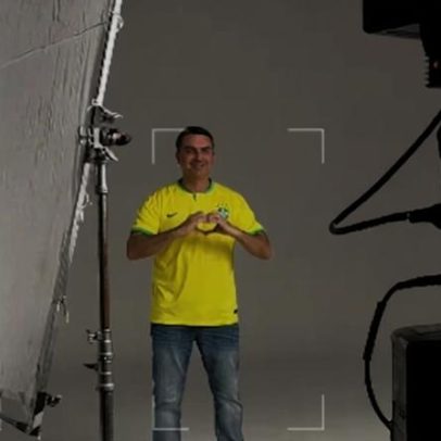 Flávio Bolsonaro faz novo ensaio fotográfico para conter uso de IA