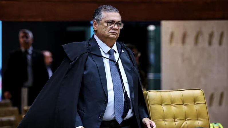 Ministros do Supremo fizeram diferentes leituras sobre o artigo do colega Flávio Dino — Foto: Antonio Augusto/STF